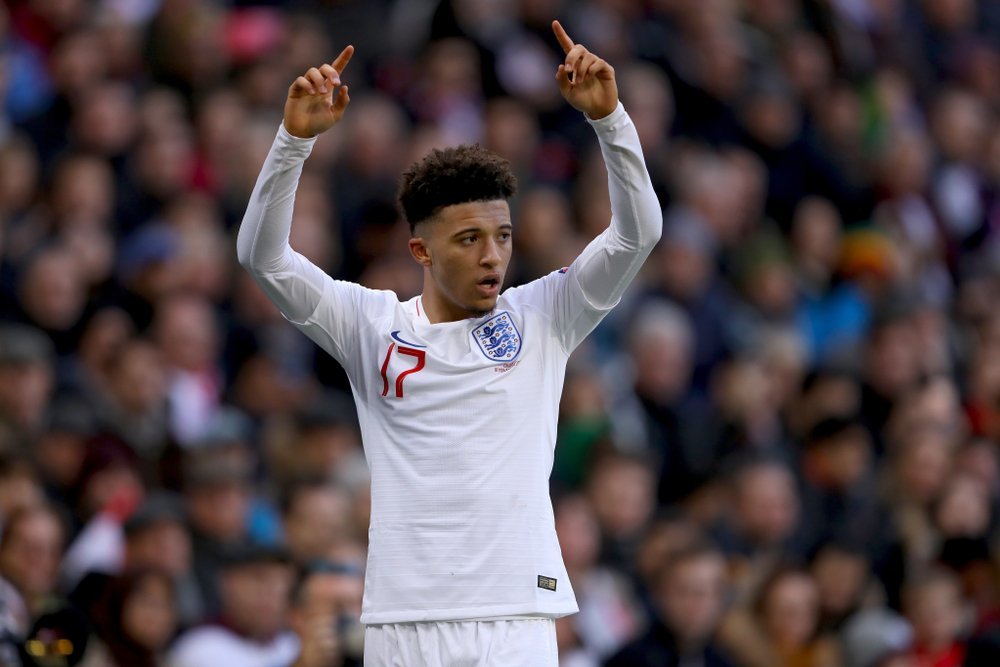 Jadon Sancho schnürrt Doppelpack für die Three Lions beim 5:3-Erfolg gegen den Kosovo