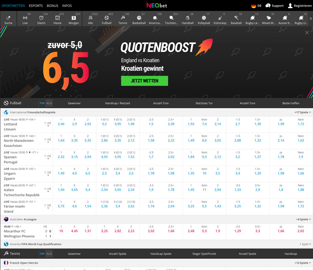 neobet website
