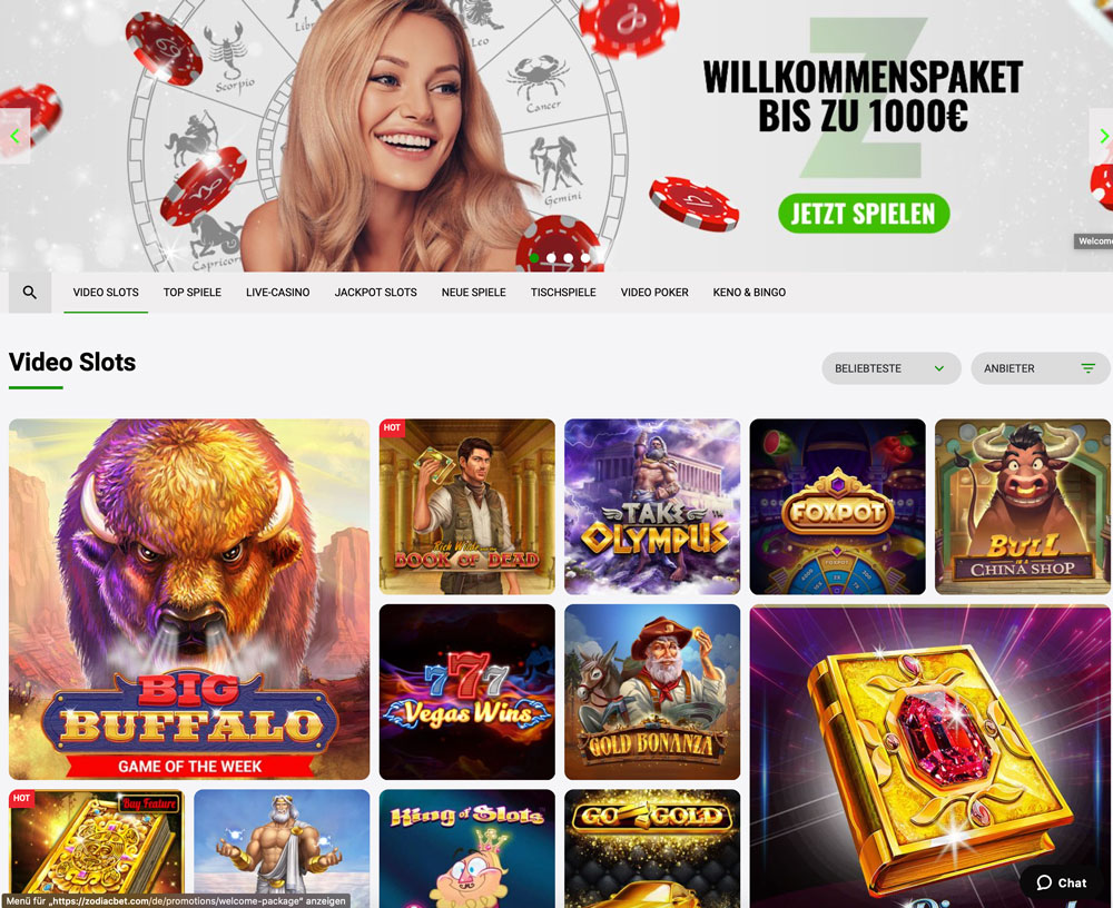 zodiacbet casino