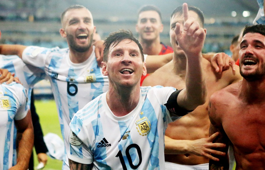 messi argentinien copa america 2021